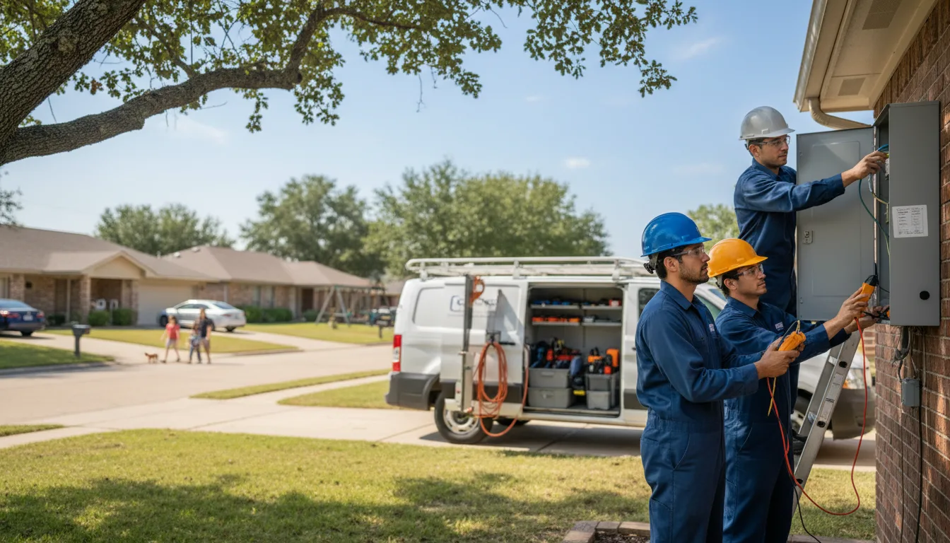 Certified electrician providing emergency electrical services in Hickory, NC